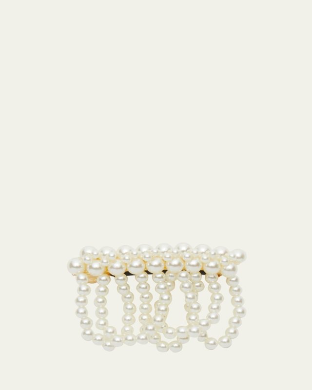 Pearly Fringe Barrette